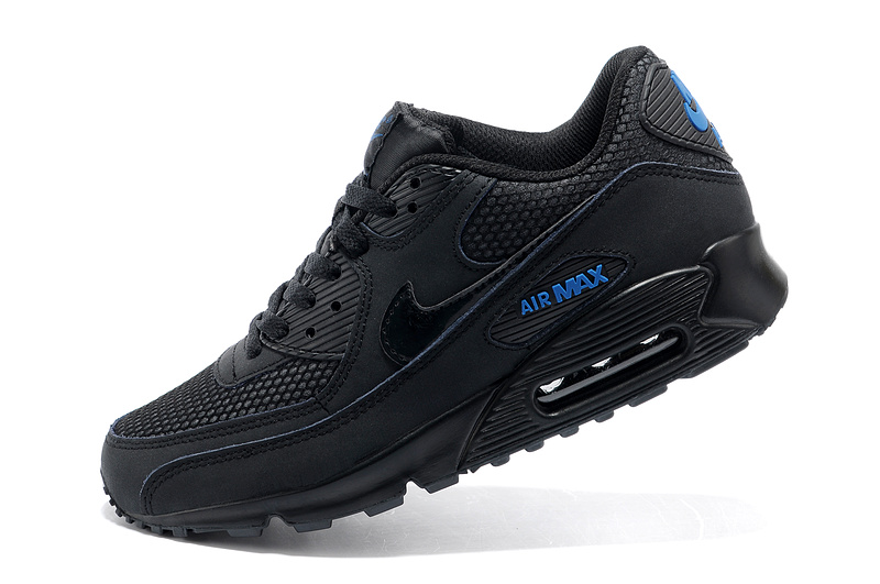 Nike Air Max Shoes Womens Black/Blue Online